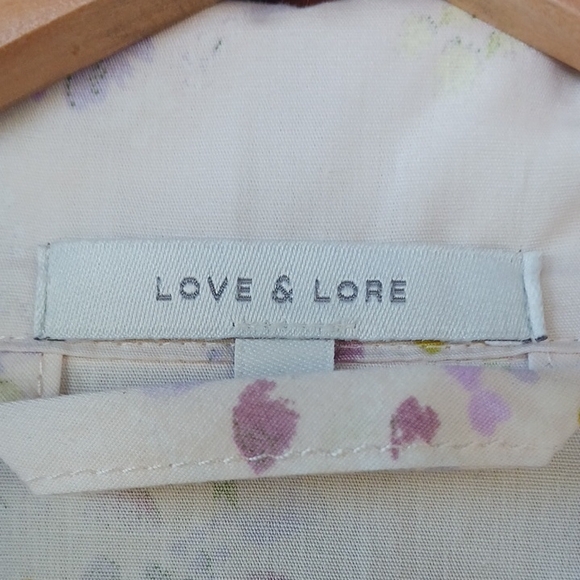 Floral Button-Down Nightshirt - Picture 2 of 7